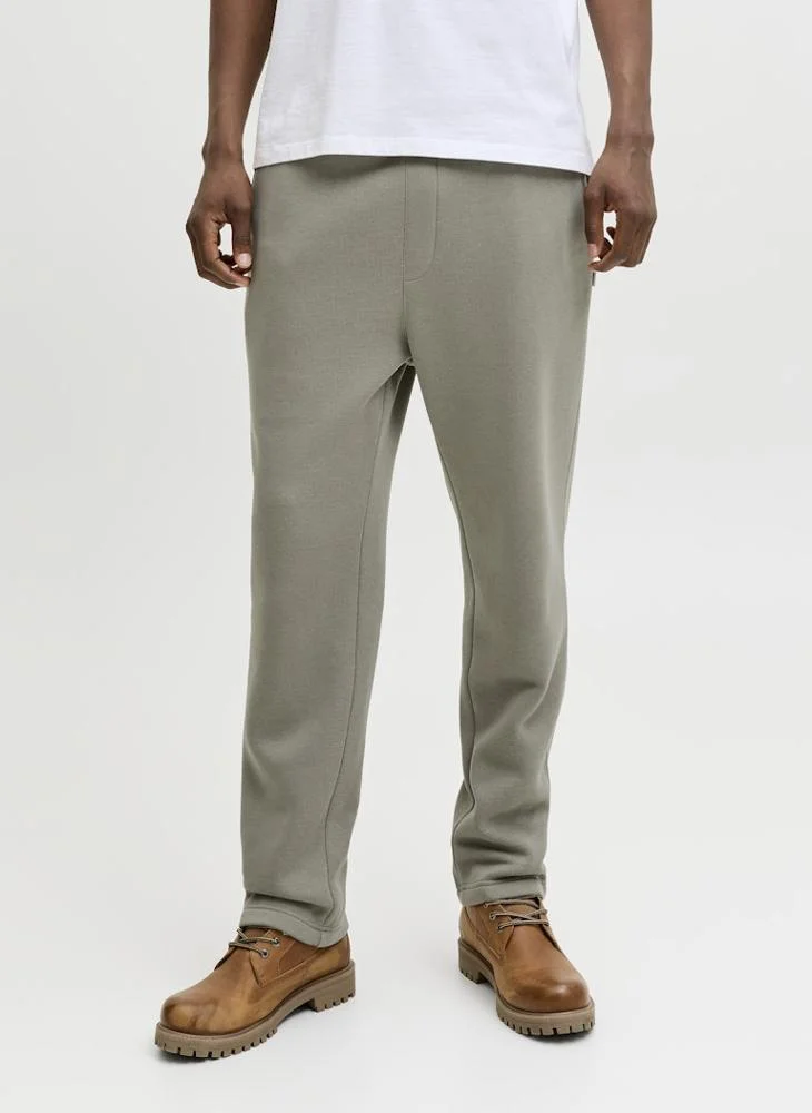 Casual Drawstring Open hem Sweatpants